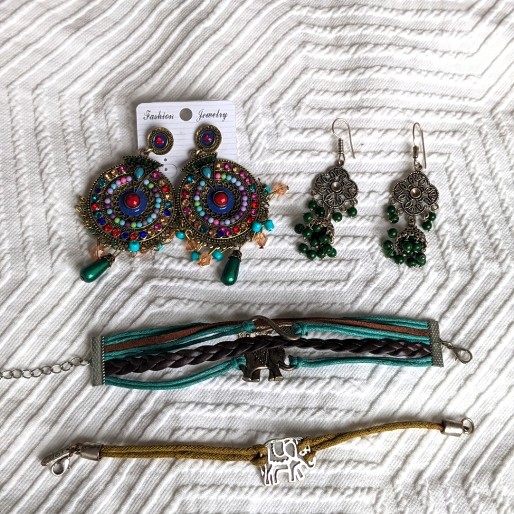 Lot of Indian Style Jewelry